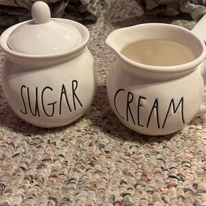 Sugar and cream Rae Dunn. Never used